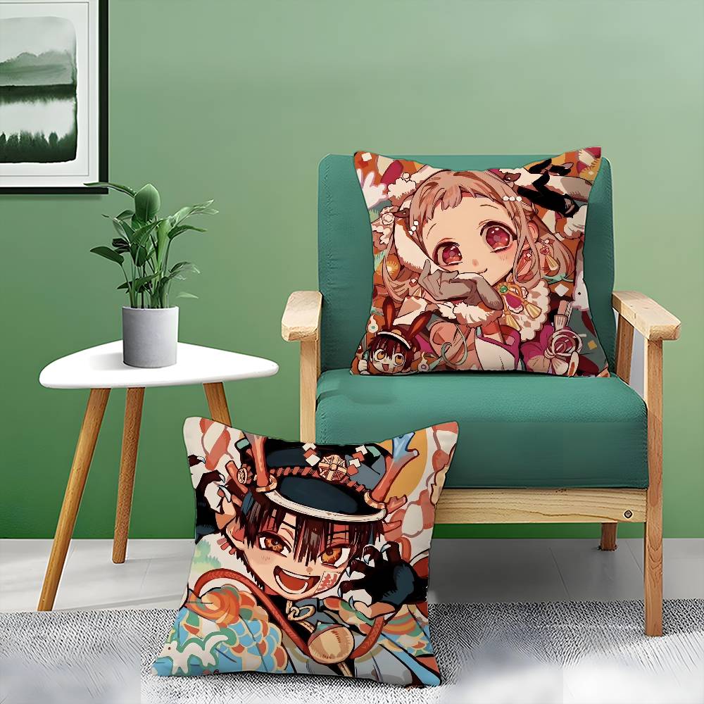Love T-Toilet-bound Hanako-kun-MT Pillow Case Printed Brushed Fleece Pillow Baby Skin-Touch Eco-Friendly Dye-Sublimat