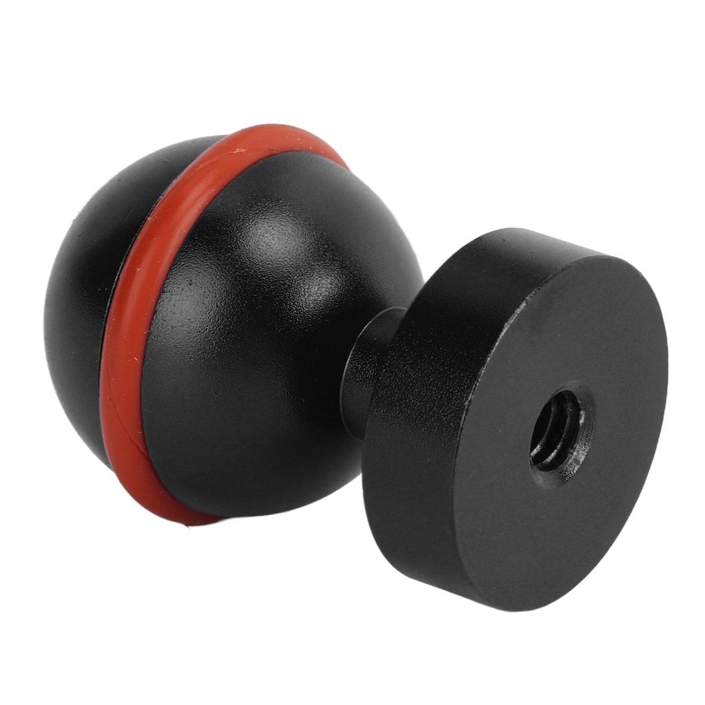 Diving Light Ball Head Aluminium Alloy Hard Coating Anodizing Small Lightweight Durable Diving Flashlight Ball Head