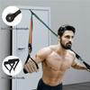 11Pcs/Set Fitness Resistance Band TPR+Nylon Workout Tension Puller Exercise Elastic Rope