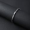 Titanium Steel Oval-shaped Stainless Steel Bracelet - High-end, Fashionable and Luxurious Hand Chain for Both Men and Women