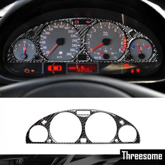 For BMW E46 M3 High quality Carbon Fiber trument Panel Screen Protective trim