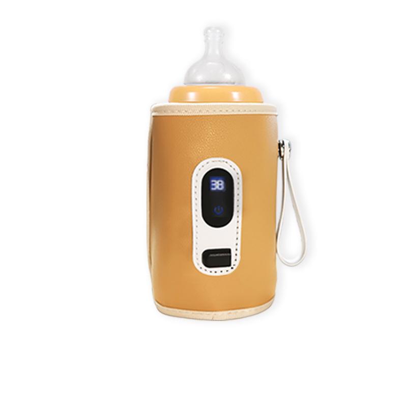 Portable Insulated Baby Bottle Warmer – Wireless, Car-Compatible, Ideal for On-the-Go Feeding