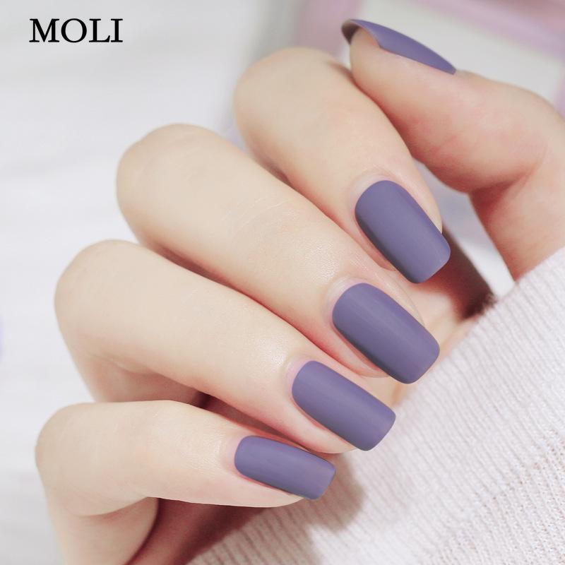 Fog Matte Nail Polish Lasting Non Peelable Scrub Colorless Transparent Bake Free Nail Enamel