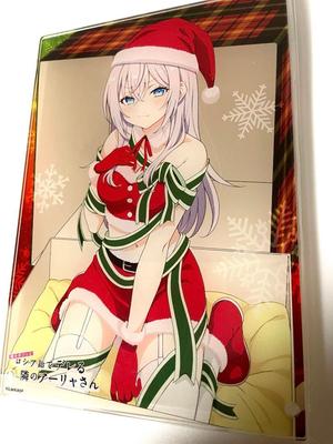 Acrylic Panel Aria from Next Door Who Becomes Shy Russian Christmas Santa Rosidere.