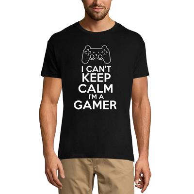 Grafisches Herren-T-Shirt „I Can't Keep Calm I'm a Gamer“ – Gutes Gaming