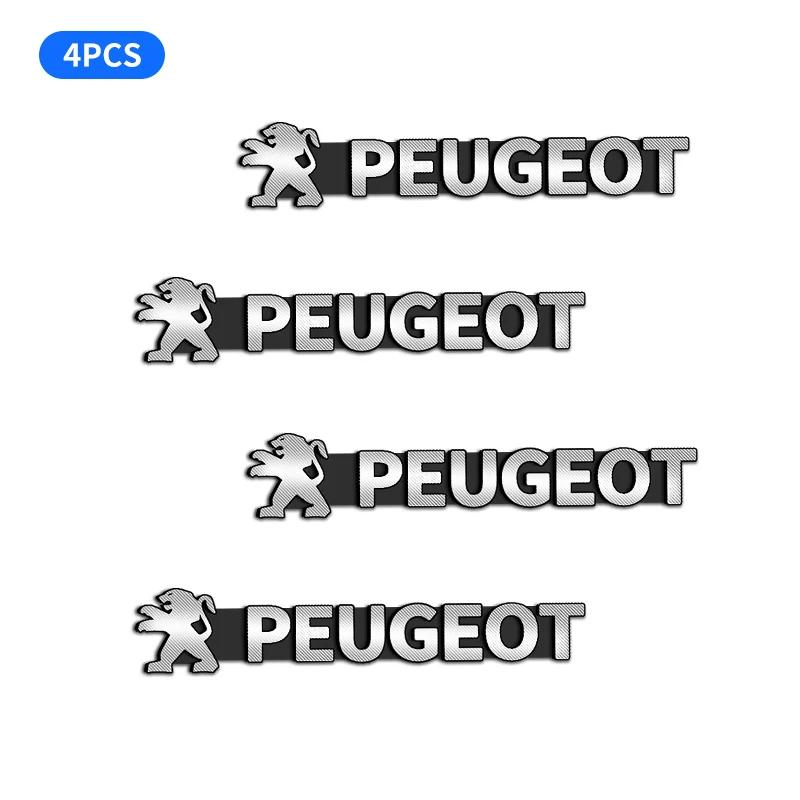 

2026 Горячая Автомобильная Наклейка Алюминиевый Сплав Hi-fi Аудио Динамик Значок Значок Стерео Наклейка Для Peugeot 308 408 508 RCZ 208 3008 2008 206 чёрный