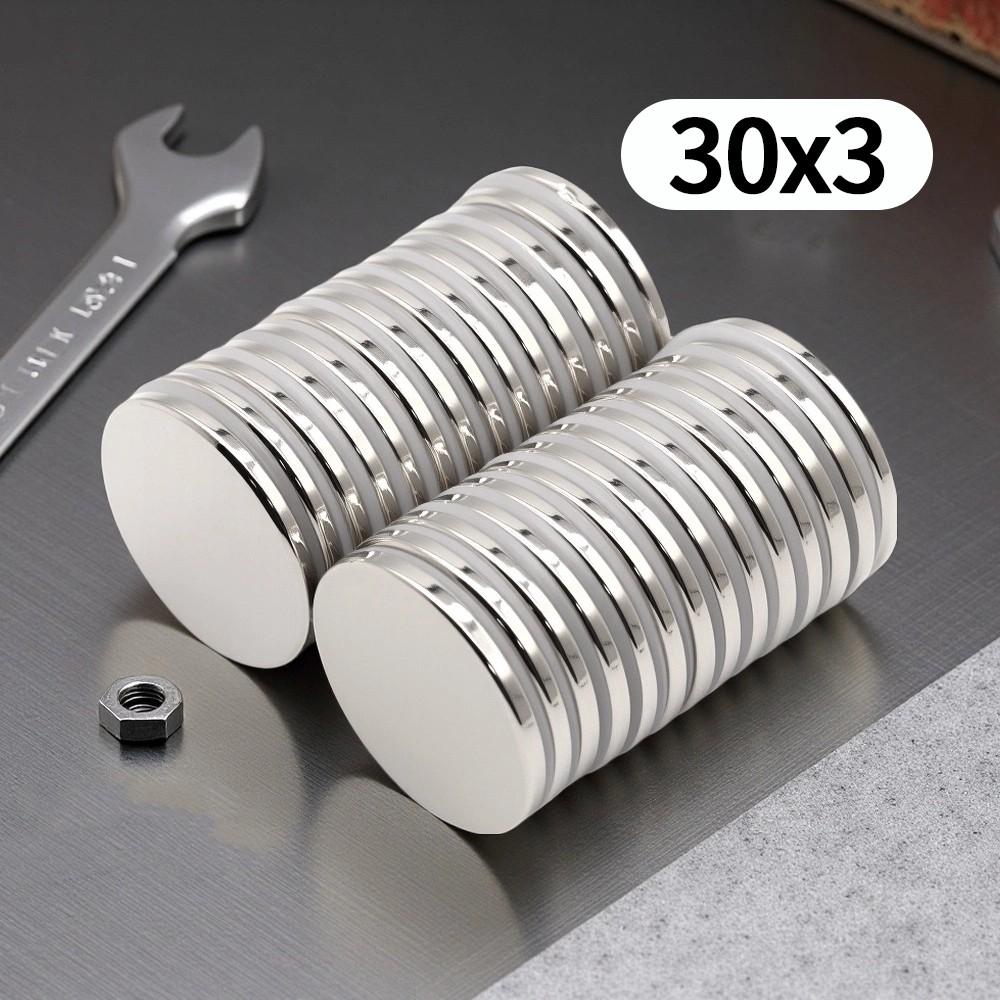 30x3MM imans Round Refrigerator magnets for Office Whiteboard Suitable Tools Home Workplace, Etc 30*3