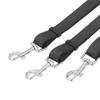 Nylon Fabric Three Way Dog Leash Adjustable Length Pet 3 In 1 Leash Dog Split Leash  Park Travel