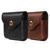 Men Luxury Magnetic Button for Samsung Galaxy Z Flip 7 6 5 4 3 for Moto Razr 40 50 60 Ultra Leather Belt Protect Waist Bag Cover