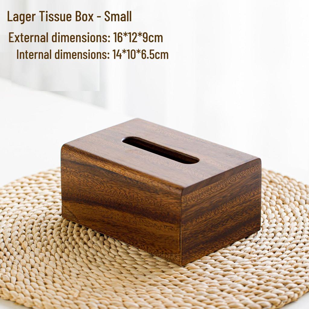Solid Wood Tissue Box for Home, Hotel, or Office: Simple and Stylish Design