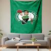 Boston Celtics NBA Basketball Team Logo Leprechaun Green Wall Tapestry Fan Decor for Bedroom Man Cave Game Room Gift