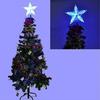 Christmas Party Decor Color Changing Xmas Christmas Tree Topper Star Shiny Rotating Light Party LED Lamp Home Decoration Supplie
