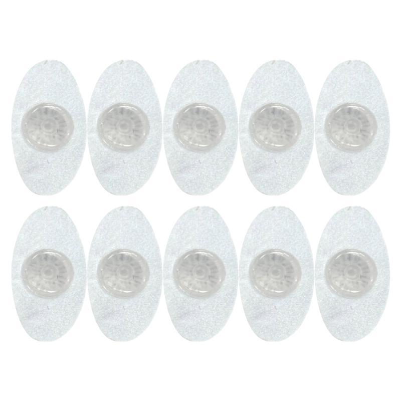 

Set of 10 Portable Acrylic Earplug Holder Adjustable Earring Lifter Transparent Clear Earrings Stopper for Daily Use 1
