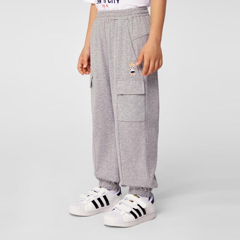 PawinPaw Boys  Cartoon Bear Spliced Athletic Pants 140