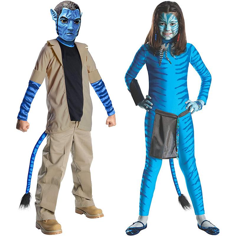 Kids Halloween Cosplay Costume Unisex Boys Girls Long Sleeve Top And Pants Set Fancy Dress For Party Carnival Holiday