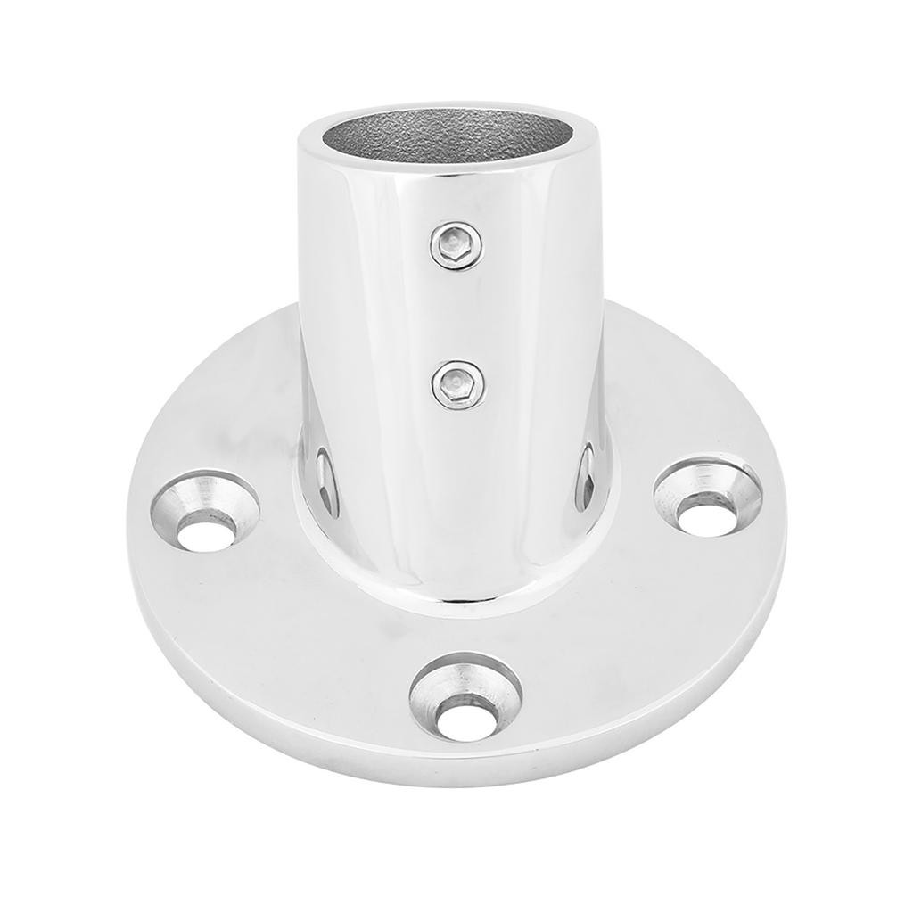 22mm 7 8inch Stainless Steel Marine Boat Hand Rail Fitting 60 Degree Round Base