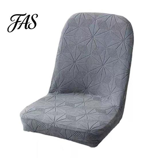 Slip-proof Chair Cover With Hidden Elastic Slip-Resistant Seat Jacquard Pattern Elasticized Slipcover For Chairs Protector for Home Dining Room