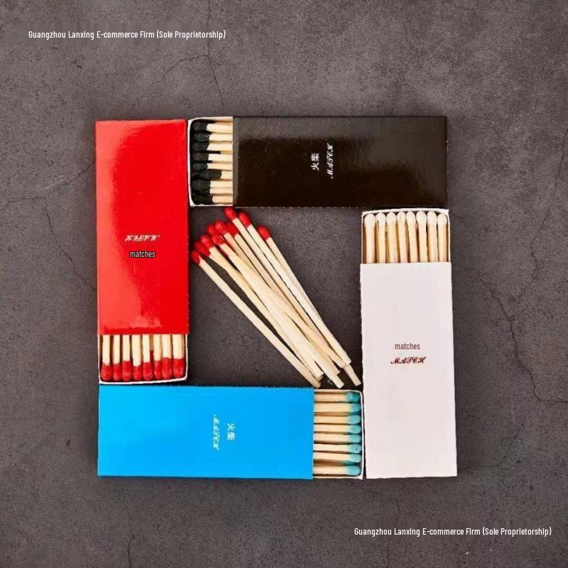 Aroma Matches: Retro-Style Extended Candles & Cigar Accessories with Added Safety.