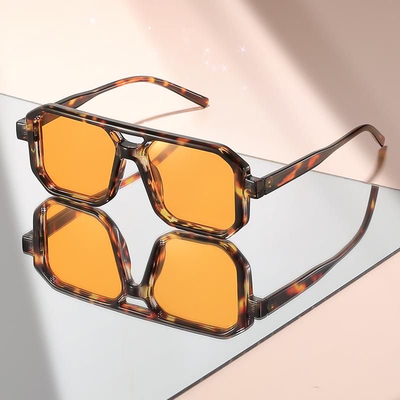 The New Double-beam Sunglasses Feature a Classic and Simple Design, Making Them Suitable for Daily Wear