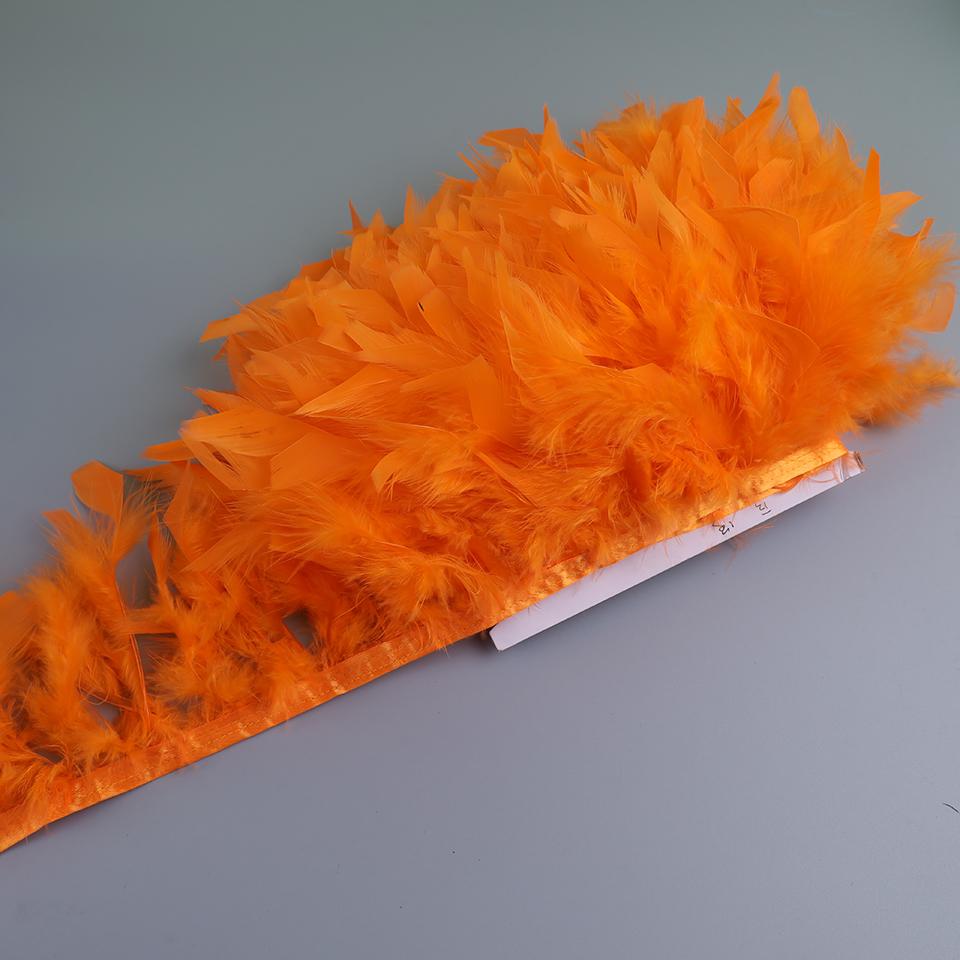 Feather10-15cm Marabou Feathers Trim DIY Wedding Turkey Feather Ribbon Crafts Sewing Clothing Party Plume Handmade Home Decor
