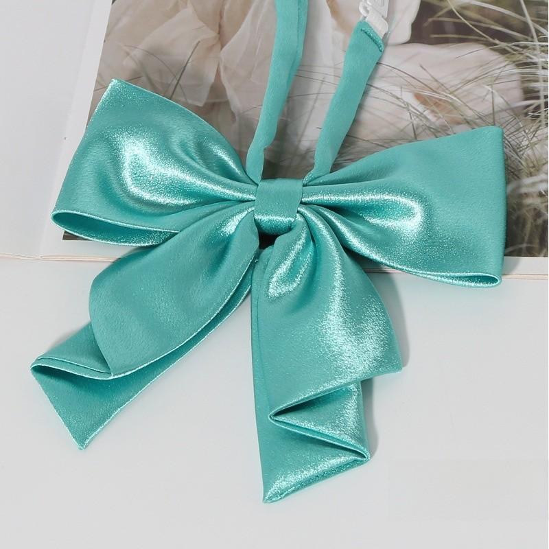 Jk Mädchen Schuluniform Fliege aus Webstoff für Freizeit- und formelle Kleidung