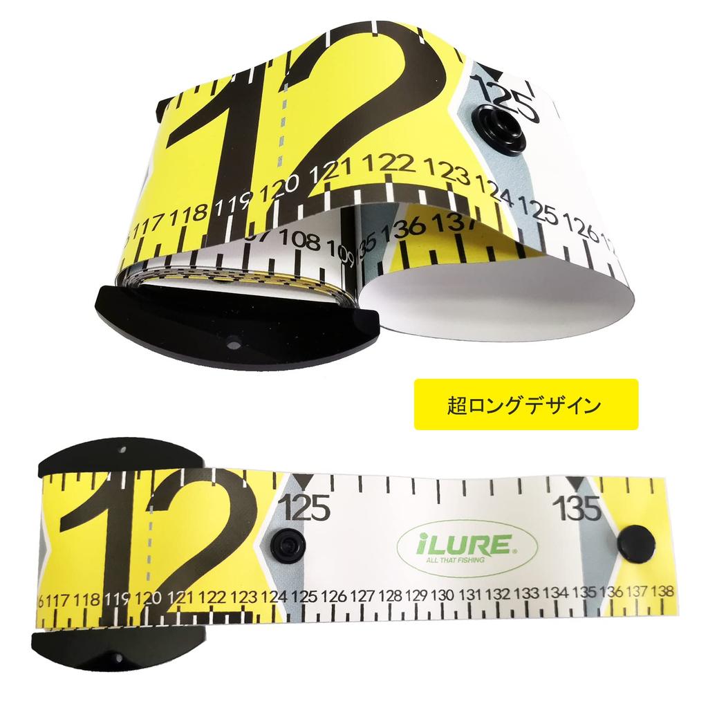 Fishing Measure 135cm Fish Ruler Fish Measuring Ruler Fish Measuring Tape Lightweight Compact Waterproof UV Protection D.B.J Wear-resistant