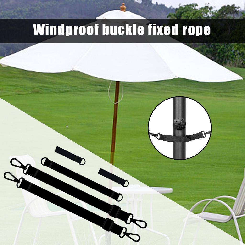 Tent Tensioners Windproof Belt Windproof Fixed Strap Buckle Adjustable Tent Band Tensioner Outdoor Sun Umbrella Windproof Buckle