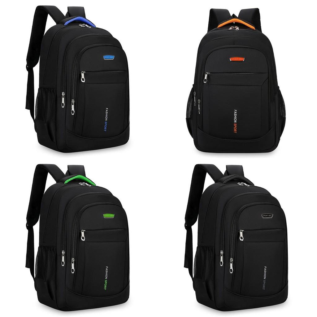 Simple Large Capacity Backpack With Letter Print Design For Teenagers Use Daily