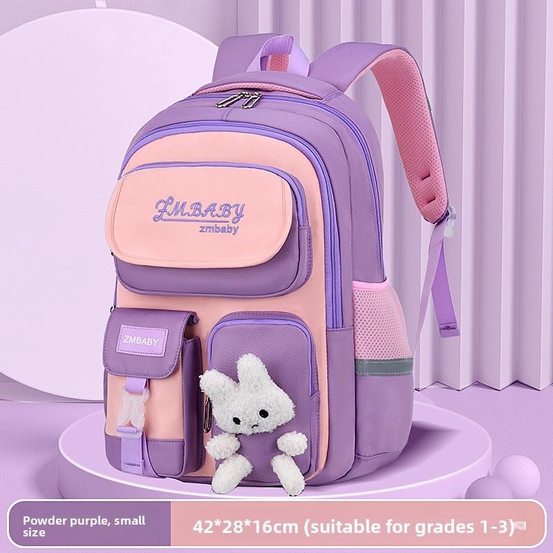Sesame Baby Childrens Cartoon School Bag With Lightweight Durable Material For Girls And Boys
