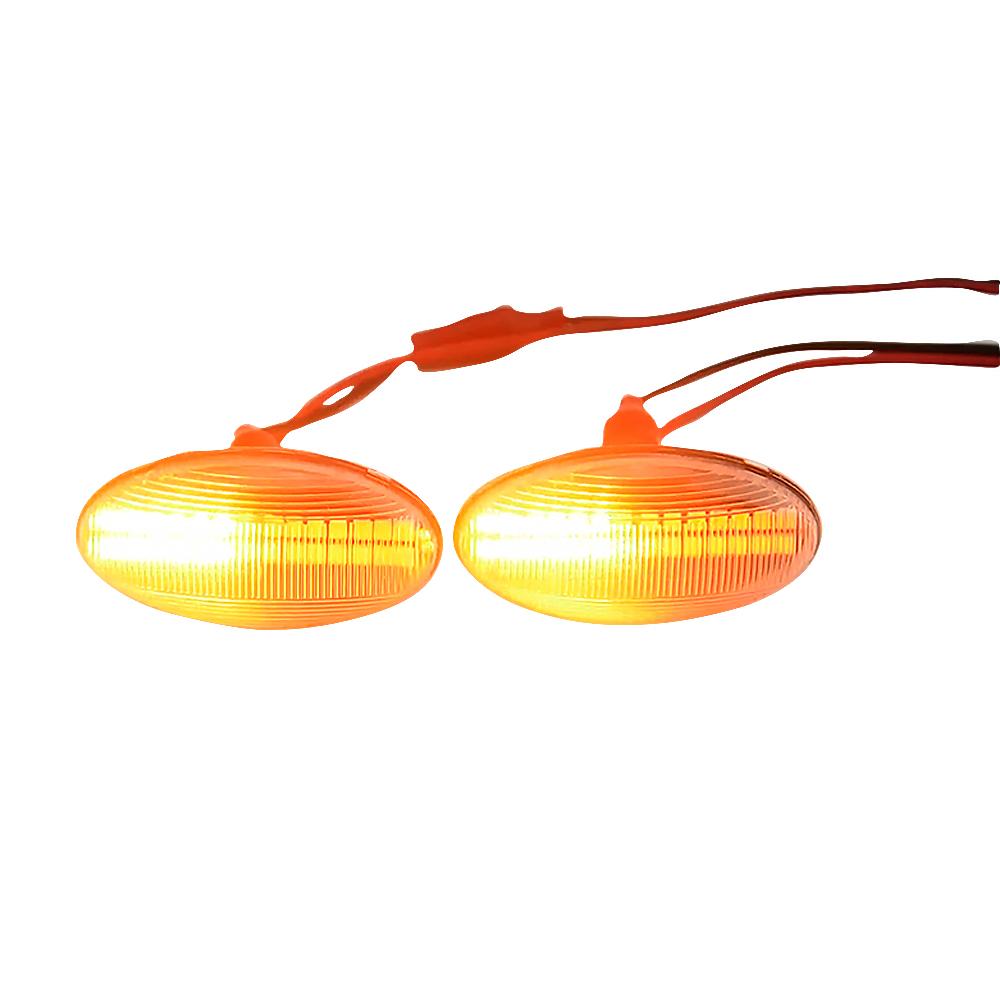 Dynamic Fender Turn Signal For Peugeot Citroen C1 C2 C3 C5 C6 107 206 307 207 407 607 1007 Berlingo Jumpy Led Light Side MarkerTurn Signal 2