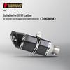 Carbon Fiber Hexagonal Exhaust Muffler Universal 51MM for CBR650 Sai 600 321R