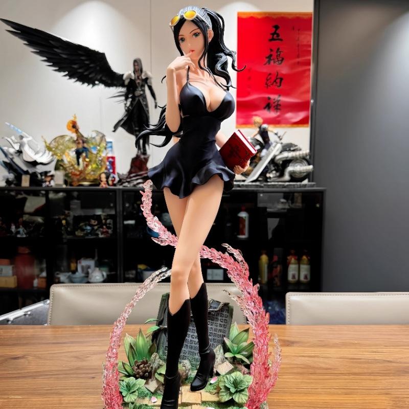 ONE PIECE двумерная анимационная фигурка резонанс Робин статуя крупномасштабная модель красивая девушка украшение трансграничный подарок