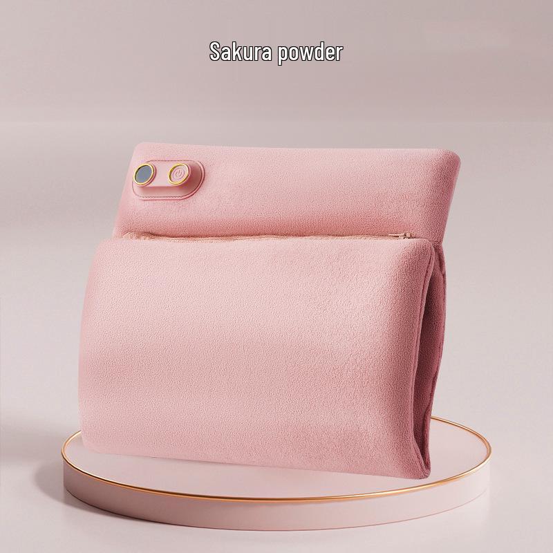 USB-Charged Graphene Plush Hand Warmer Bag: Safe, Constant Temperature, Explosion-Proof for Girls, Belly, and Baby Warmth