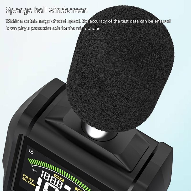 Decibel Meter/Sound Pressure Reader / 30-130dBA Ranges Digital Sound Meter Decibel Meter