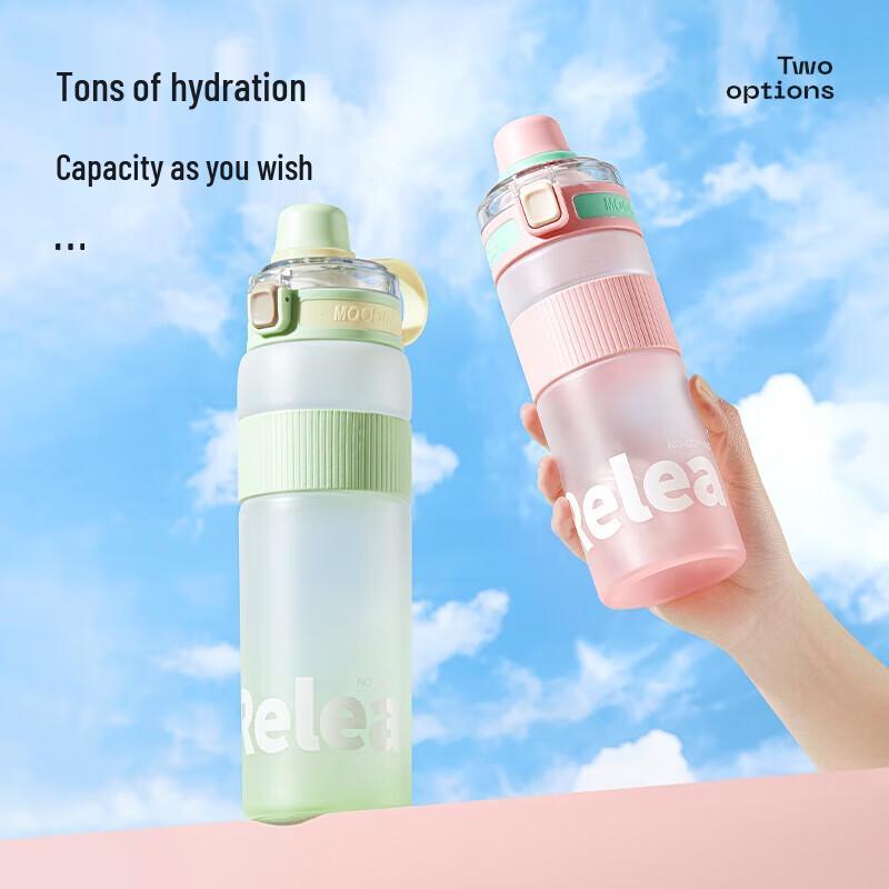 RELEA Portable Tritan Sports Bottle with Straw 660ml