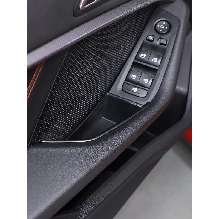 For BMW 1 2 Series F40 F44 2020+ ABS Car Front and Rear Door Inner Handle Armrest Storage Box Mobile Phone Tray Car Accessories