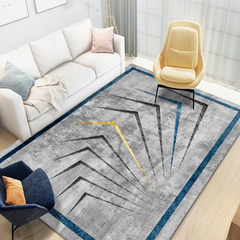 Nordic Abstract Carpet Living Room Coffee Table Geometric Carpet New Wardrobe Carpet