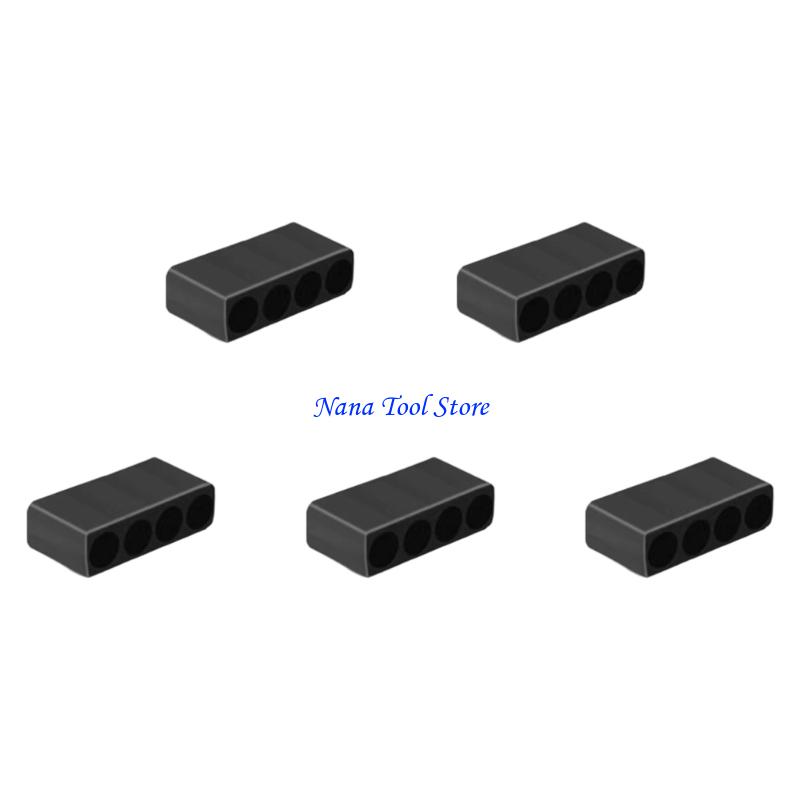 31GJ Multifunctional 6.35mm 1/4" Driver Accessory Container Clear Storage Solution Suitable For Mechanics And DIY Enthusiasts