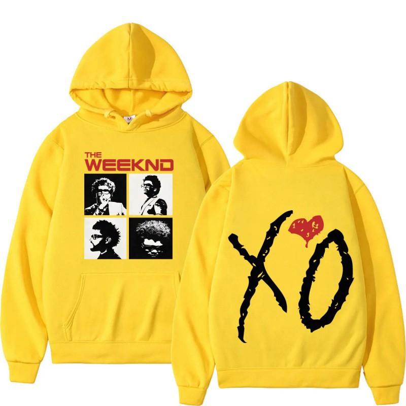 Weeknd After Hours Til Dawn Tour 2026 Mikina Pánská Bavlněná Směs Grafická Mikina s Kapucí Podzim