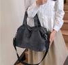 Fashi Big Denim Handbag Women Bag Lady Shoulder Messenger Bags Jeans Luxury Female Large Capacity Travel Tote Bags Sacs