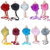 Wrist Strap Modern Dance Hand Sleeve Stereo Flower Latin Dance Accessories  Samba Dance
