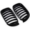 Αυτοκίνητο Μπροστινό Sport Kidney Grill Grill Matte Glossy για BMW X3 F25 X4 F26 14-17 Single Line Slat Ανταλλακτικά Racing Bumper Grill