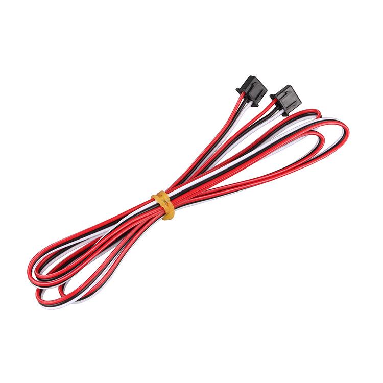 3DSWAY 3D Printer Accessories: 3-Pin XH2.54 Connection Cable with Limit Switch, 1m & 2m Options