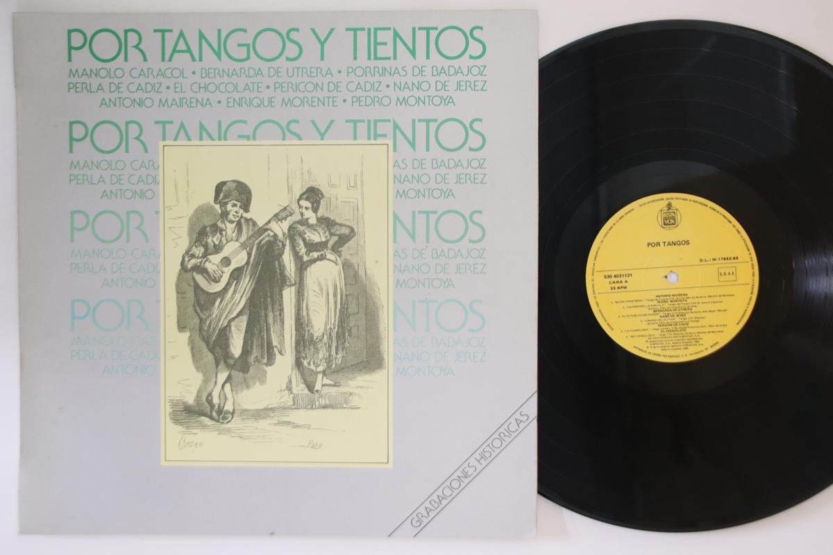 

LP Record VARIOUS - Por Tangos Y Tientos 5304031131 HISPAVOX 1986 Spain Latin Used