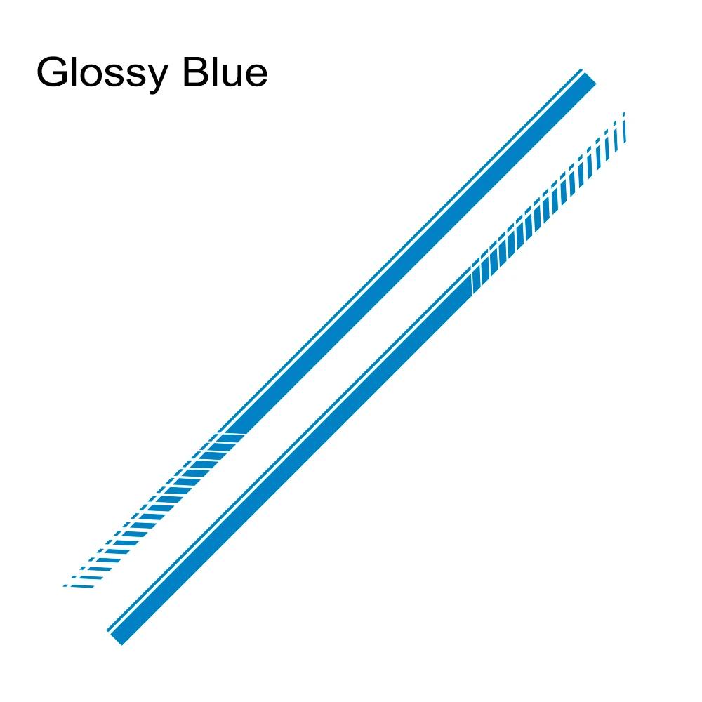 2PCS Car Door Waist Line Side Racing Stripes Decoration Stickers Auto Body Decor Vinyl Film Decals Accessories For Toyota Hiace