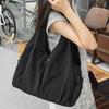 Women's Minimalist Multi-Pocket Tote - Large Capacity Cloth Handbag