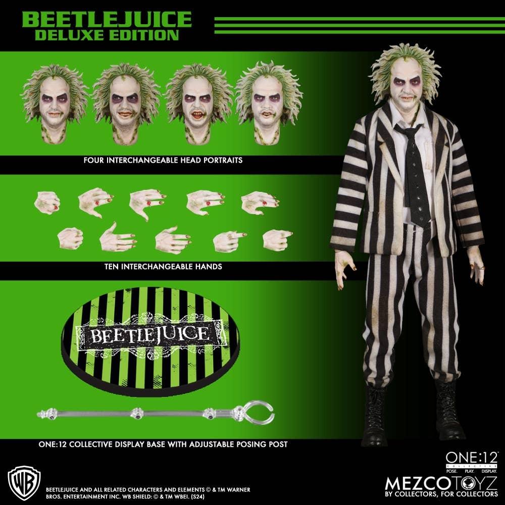 Null 1 12 One 12 Collective  Beetlejuice  Beetlejuice Action Figure Deluxe Edition