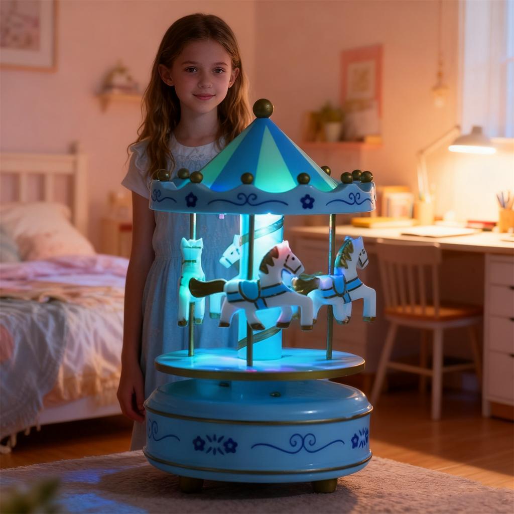 Cake Decoration, Carousel, Christmas Music Box, Music Box, Music Box, Birthday Gift For Girls