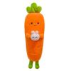 Large Fruit Pillow Carrot Rabbit Doll Plush Toy Girl Sleeping with Doll Pillow Birthday Gift