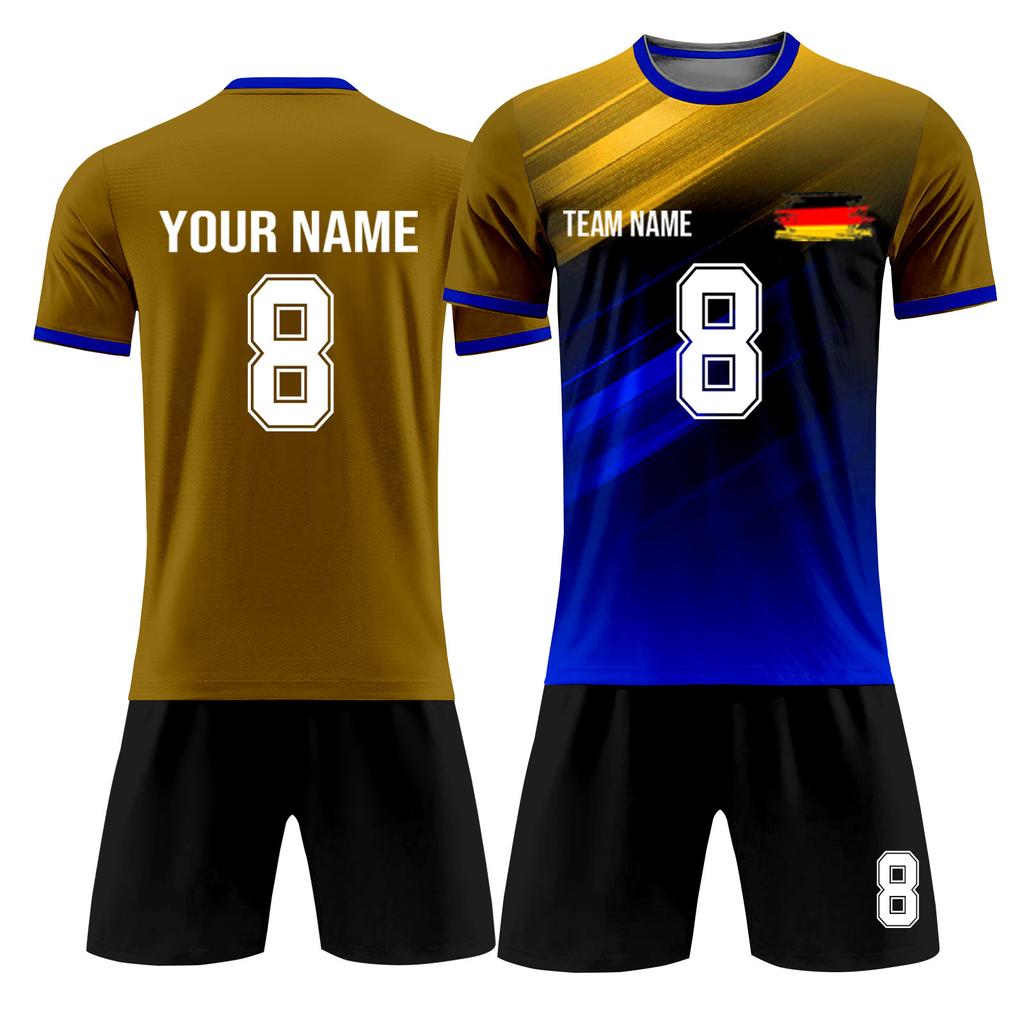 Customized Two-Piece Set Of Adult And Children'S Soccer